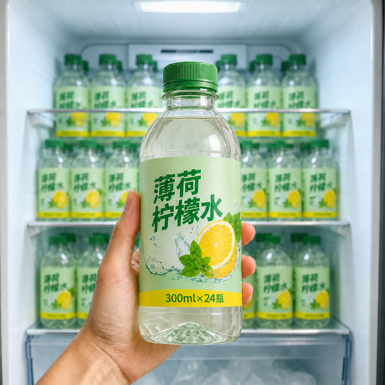 清凉解暑薄荷柠檬水鲜爽口感