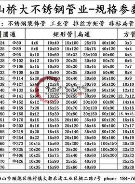 国标SUS201/304/316不锈钢管方管圆管矩形管装饰拉丝方通工业大管