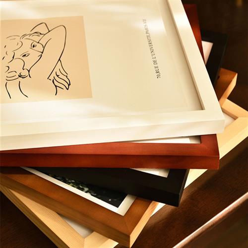 实木相框儿童画框摄影婚纱写真照片广告字画十字绣装裱A3A4挂墙摆