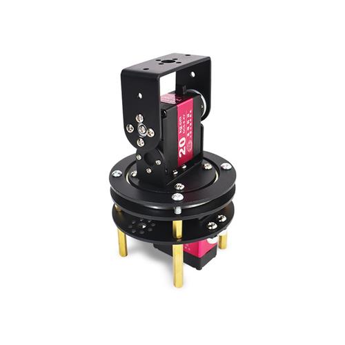 二维电动舵机云台转盘开源openmv视觉识别追踪转台支架工创赛diy