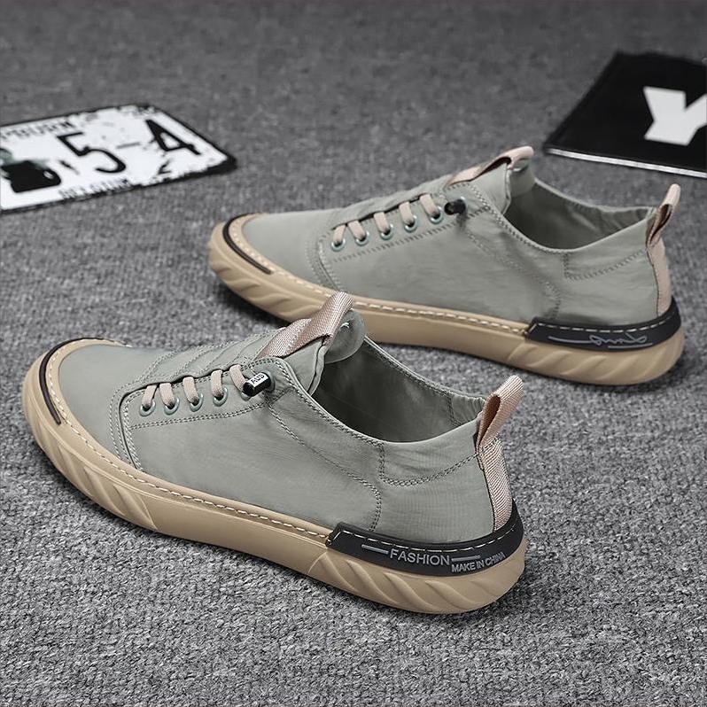 回力夏季男鞋春秋冰丝帆布板鞋懒人一脚蹬老北京布鞋休闲潮鞋清仓