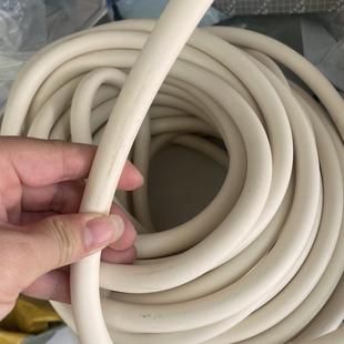医用电动吸引器脚踏人流机负压连接管白色乳橡胶管抽真空管