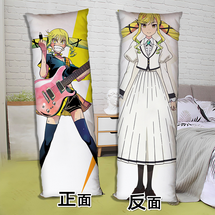摇滚乃是淑女的爱好等身抱枕双面来图定制二次元长条2way枕头含芯