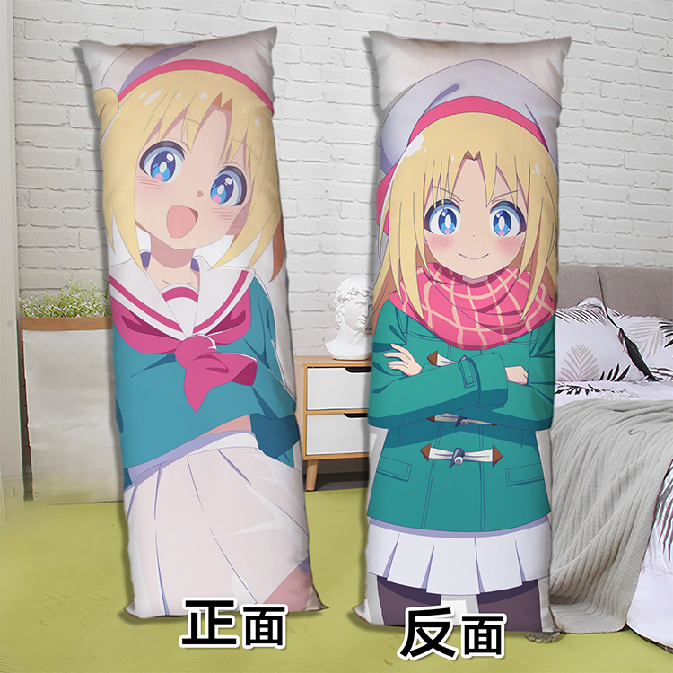 游乐场少女的异文化交流莉莉贝卡等身抱枕定制来图二次元2way枕头