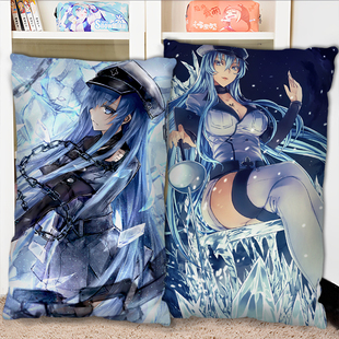 斩赤红之瞳周边抱枕艾斯德斯赤瞳半身长条二次元枕头2way枕套定制