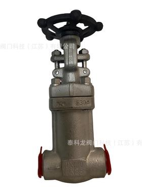 WJ61W不锈钢 锻钢F304 F316 波纹管焊接高压截止阀