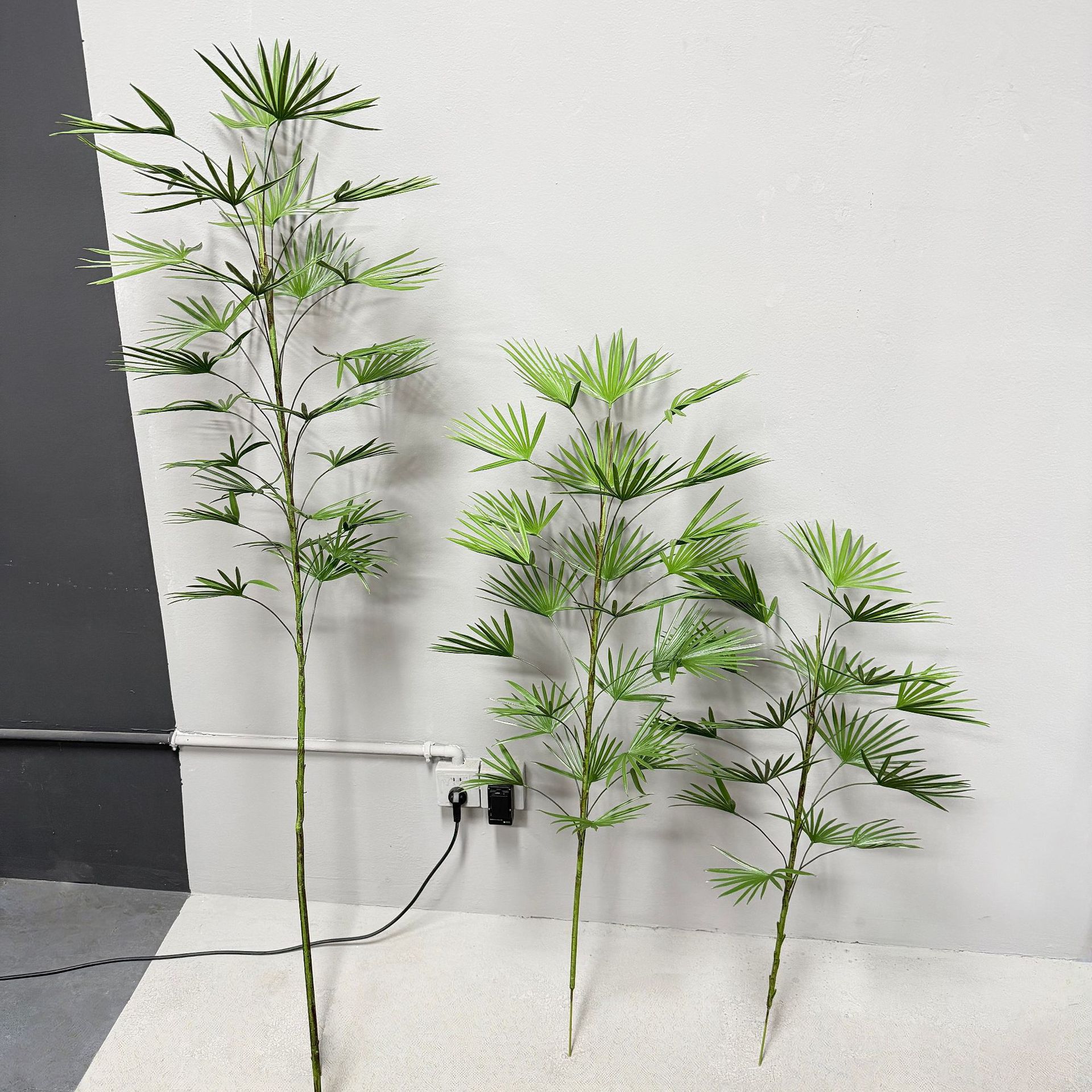 仿真植物金山棕竹榈树扇