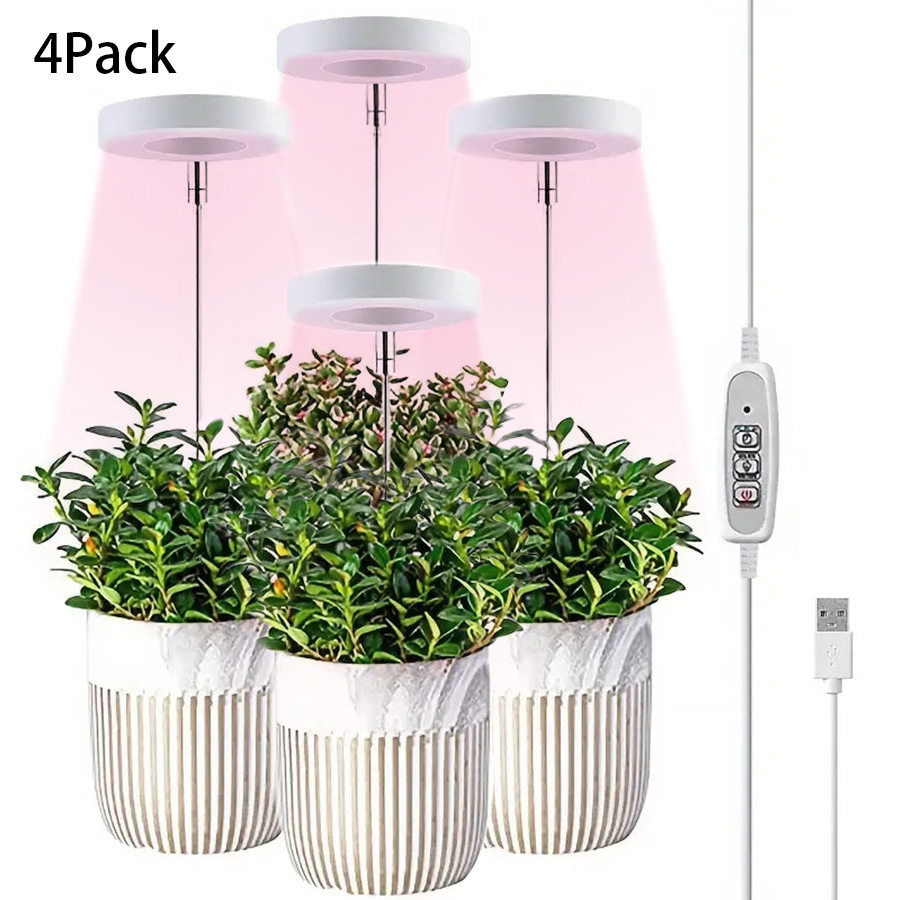 LED天使环植物生长灯仿太
