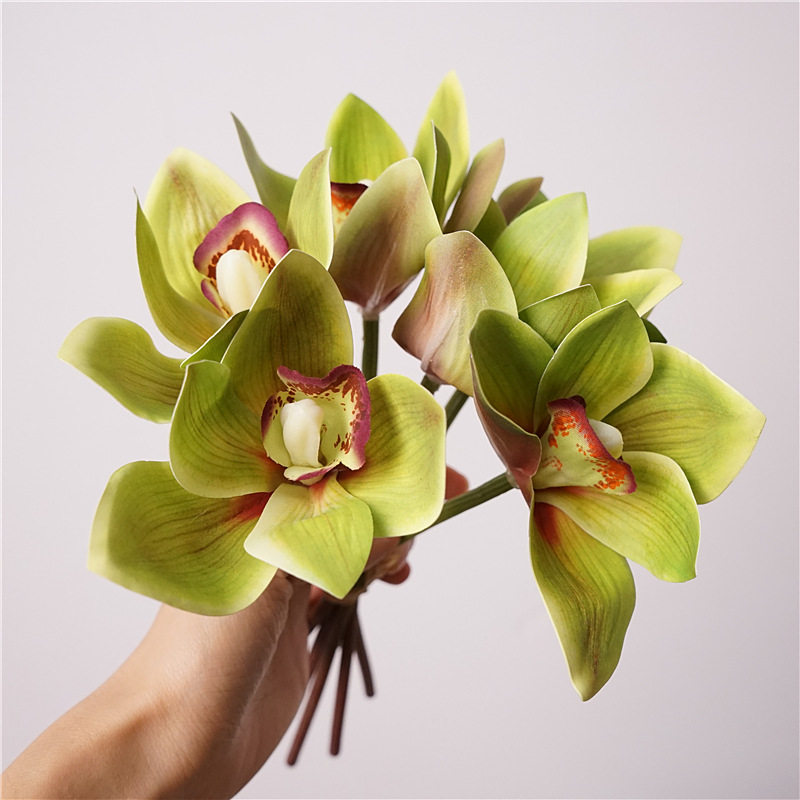 现货仿真蕙兰把束枝扎3D