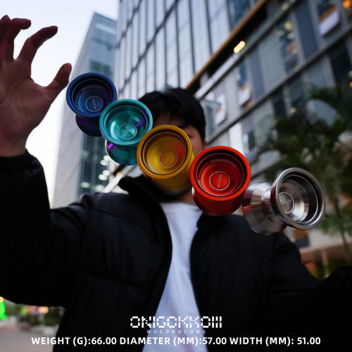 JIGUN ONIGOKKO3 火星探测器3 邬聪聪签名球 6061 竞技 悠悠球