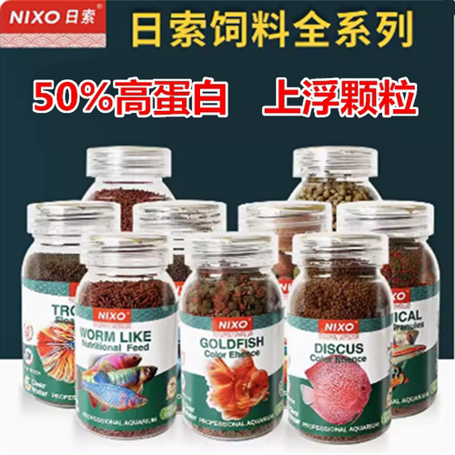日索鱼食高蛋白营养好吸收