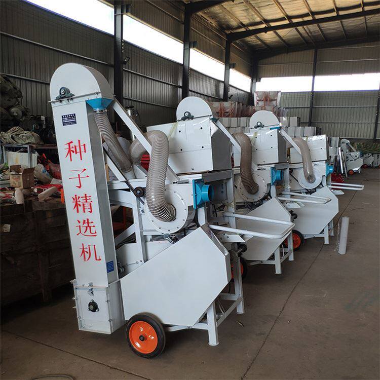 5小麦水稻精选机 种子比重去石振动筛 粮食除杂筛选机