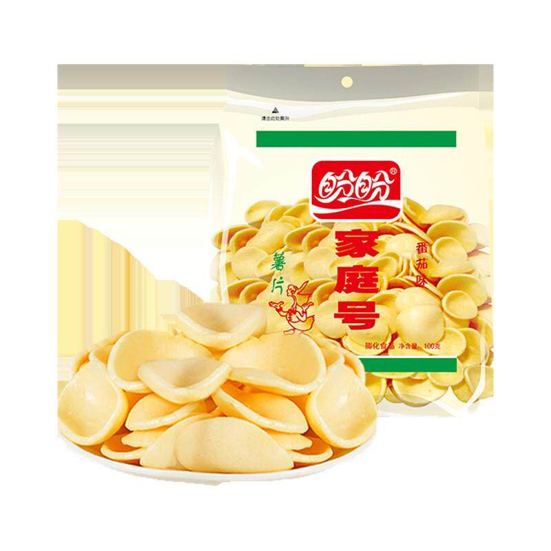 盼盼家庭号薯片100g休闲解馋追剧宿舍下午茶零食小吃【q】