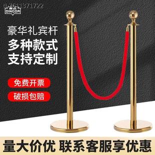 一米线栏杆礼宾杆挂绳酒店隔离带伸缩带警戒线安全围栏护栏迎宾柱