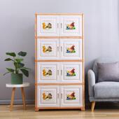 儿童衣柜简易组装 收纳柜塑胶收纳柜卧室现代简约整体橱柜置物柜经