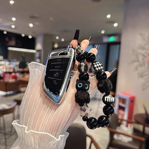 适用宝马钥匙套1系3系5系6系x1x2x3包i3扣ix3 壳x5汽车刀锋款高级