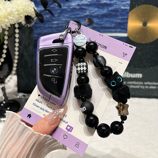 适用宝马钥匙套5系3系325li刀锋保护壳x1x3x5x6五系ix3车530包扣