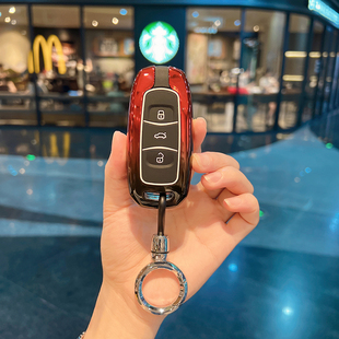 适用于吉利熊猫mini迷你钥匙套女士可爱高档全包男女卡通女款扣壳