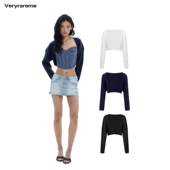 Veryrareme 宽松坑条针织坎肩 2025ss