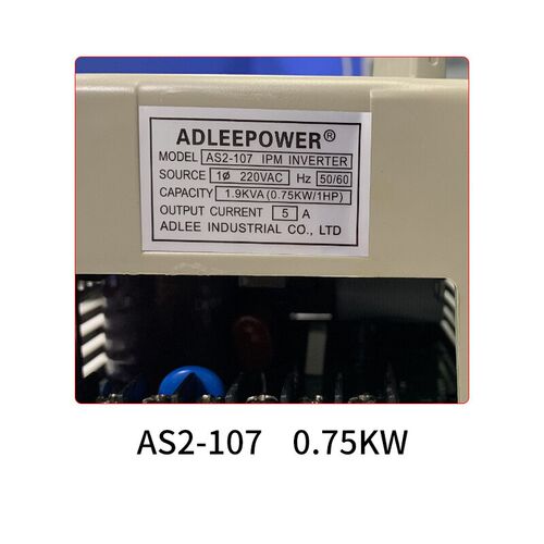 新品爱得利220V通用变频器0.75KW/1.5kw 爱德利AS2-107/115电机调