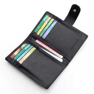 男士小卡包超薄卡片包女式银行卡套多卡位卡夹简约钱包驾驶证一体