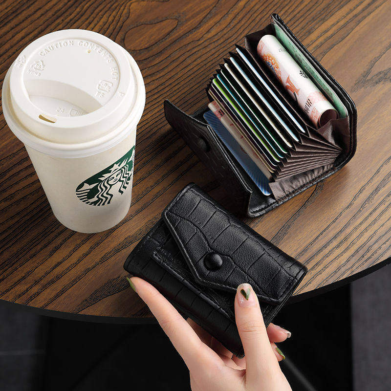 新款真皮质感卡包女士大容量时尚零钱包鳄鱼纹多卡位证件银行卡夹,箱包皮具/热销女包/男包,卡包,淘宝优惠券,粉丝福利购,淘宝优惠卷