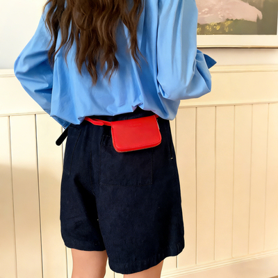 韩国网红onuk同款小方挂包mini新款多色时髦搭配小卡包腰包斜挎包