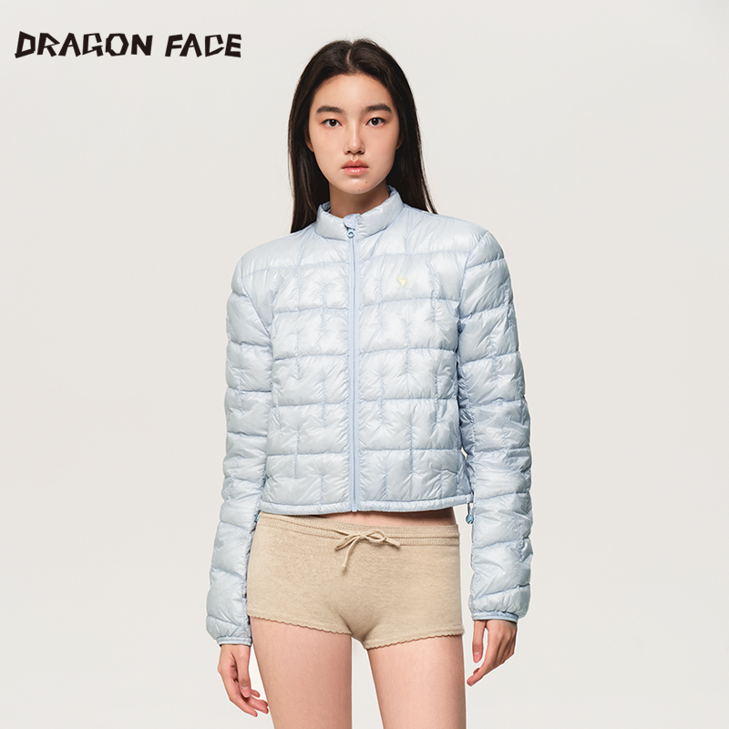 【明星同款】龙脸DRAGON FACE 机车轻盈型羽绒 薄款羽绒服