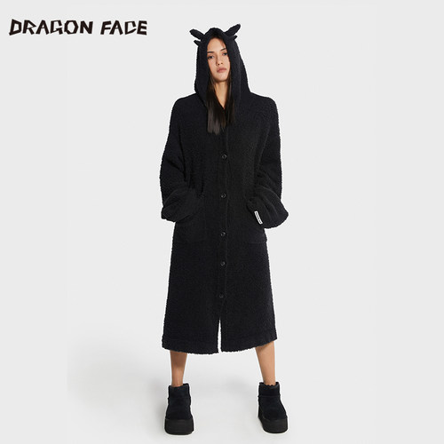 秋季针织长外套DRAGONFACE/龙脸