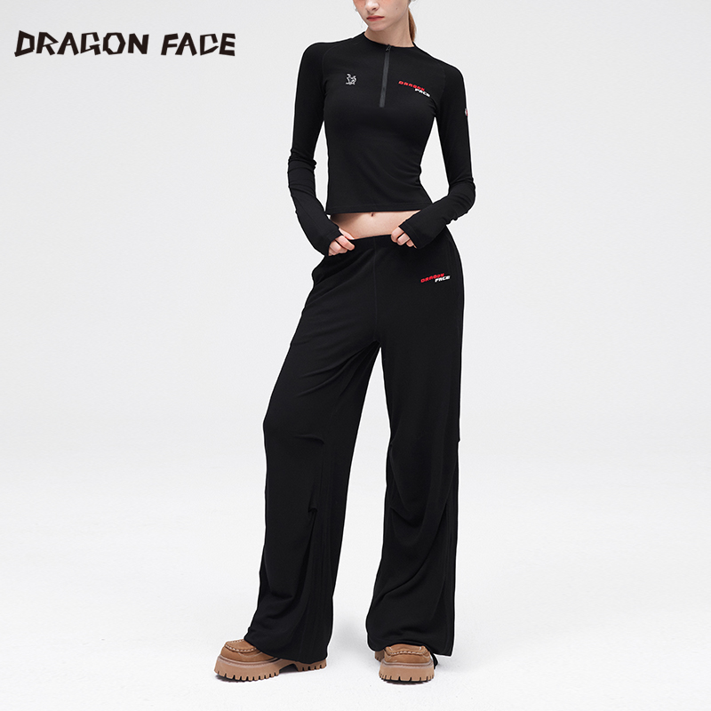 【明星同款】龙脸DRAGON FACE 驯龙紧身衣长裤套装休闲套装