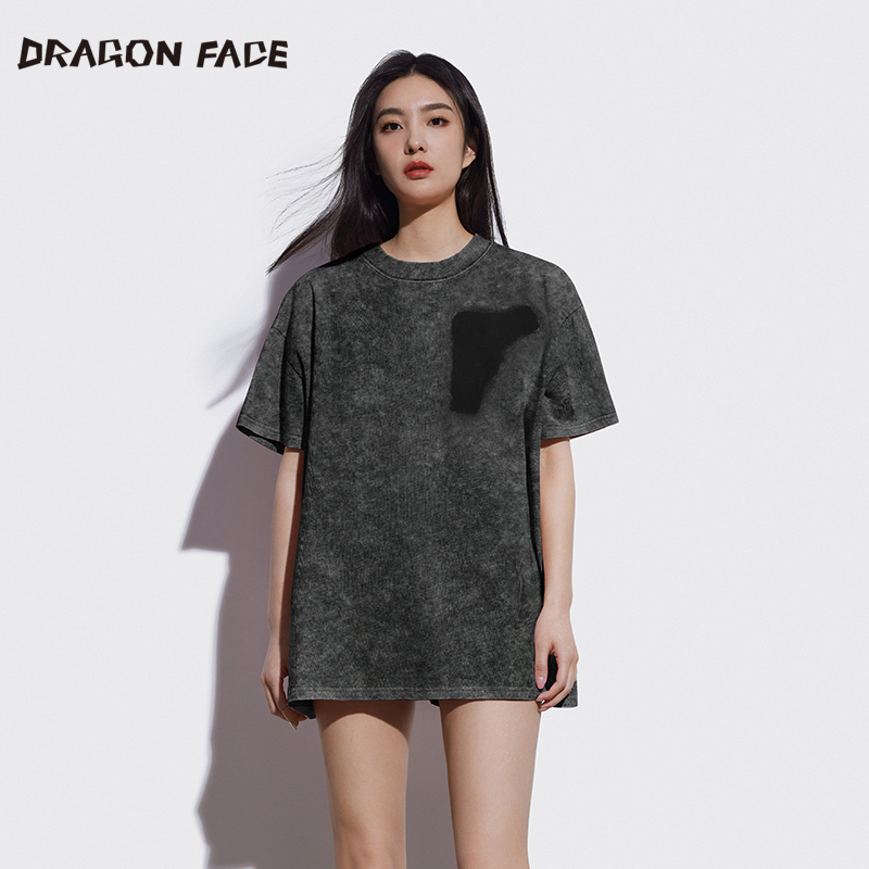 明星同款复古龙脸水洗