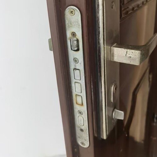 老式防盗门替换圆头单孔锁体240*24步阳12型防盗门加长锁体