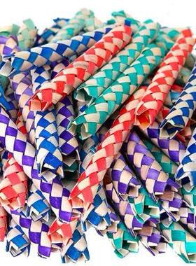 5 PCS Creativity DIY Finger Traps Classic Natural Chinese Ba