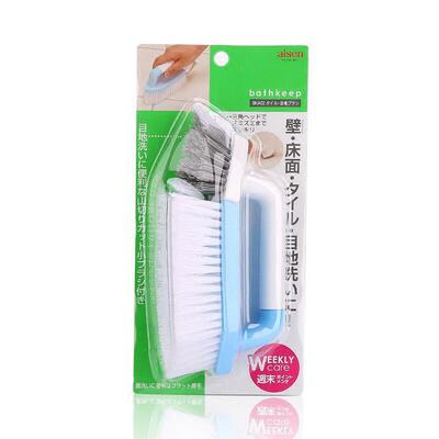 Bathroom floor brush hard - bristled tile floor cleaner