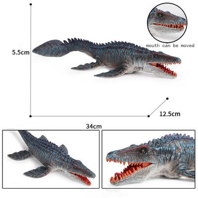 Dinosaur Model Realistic Figures Lifelike Mosasaurus Dinosau