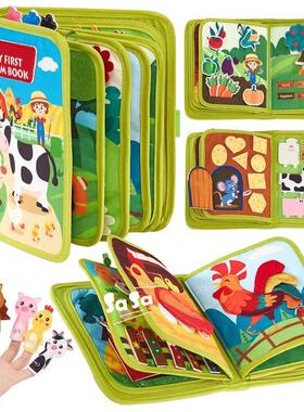 Activity Busy Book Montessori Educational Learning Books For