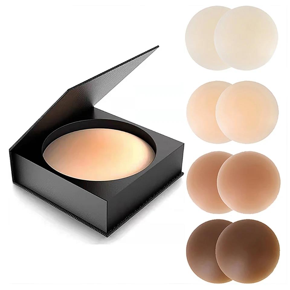 Silicone Nipple Pads Reusable Self Adhesive Breast Cover