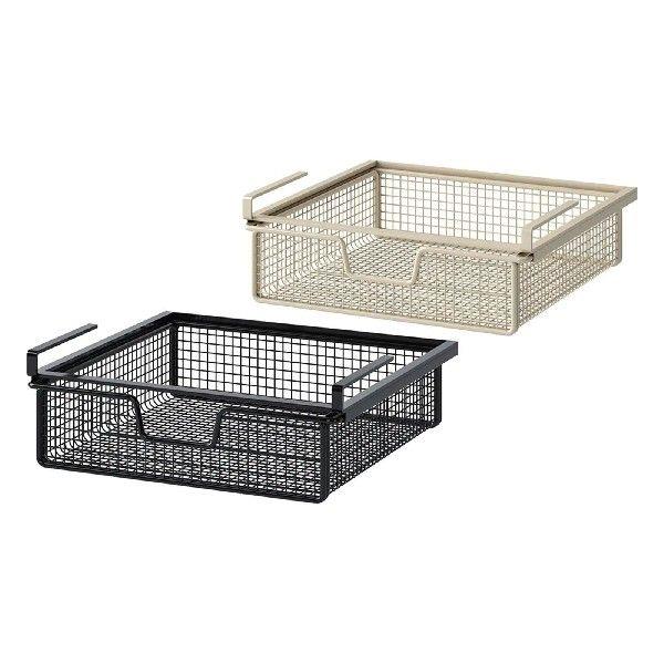 Under Shelf Storage Basket Sock Underwear Drawer Stable