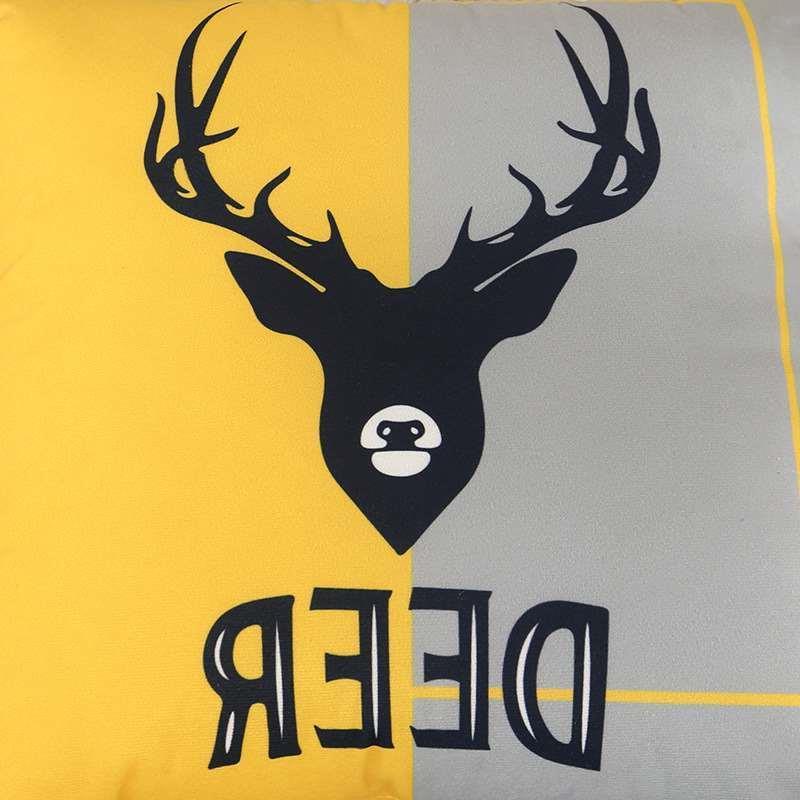 Nordic Style Pillow Case Living Room Sofa Cushion Backrest O