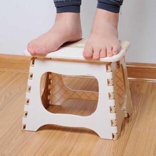 portable folding stool small household plastic chair