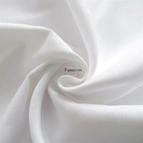 White tablecloth cloth art conference room long table