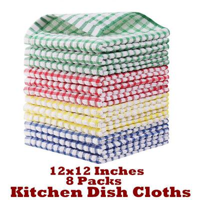 Kitchen Dish Cloths Washing Dishes Dish Rags Kitchen Towels