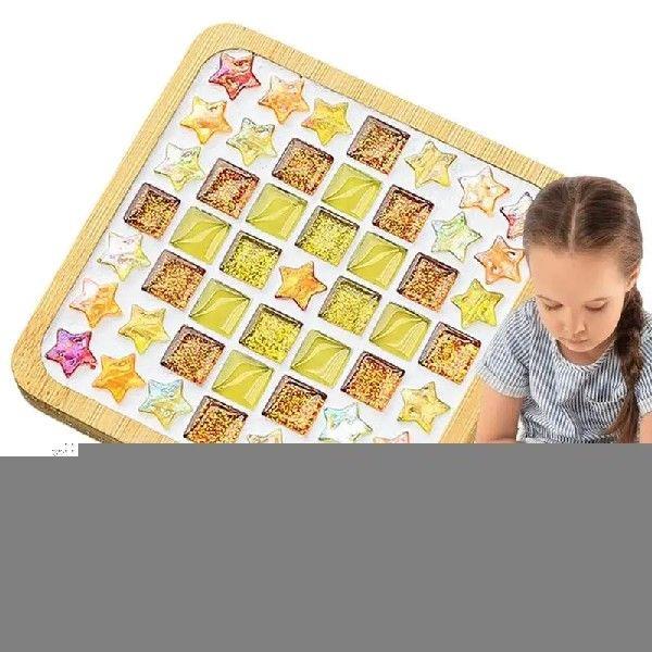 Mosaic Tile Coaster Kit DIY Coaster With Glass Mosaic Tiles