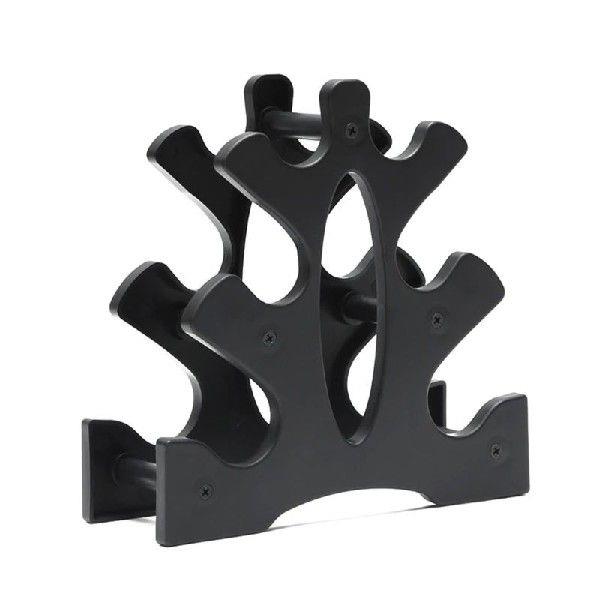 Small Dumbbell Rack Stand 3 Tiers Bracket Weight Tower