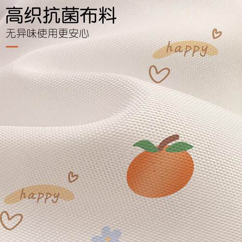 waterproof Shower Curtain bath Window curtain rod hooks set