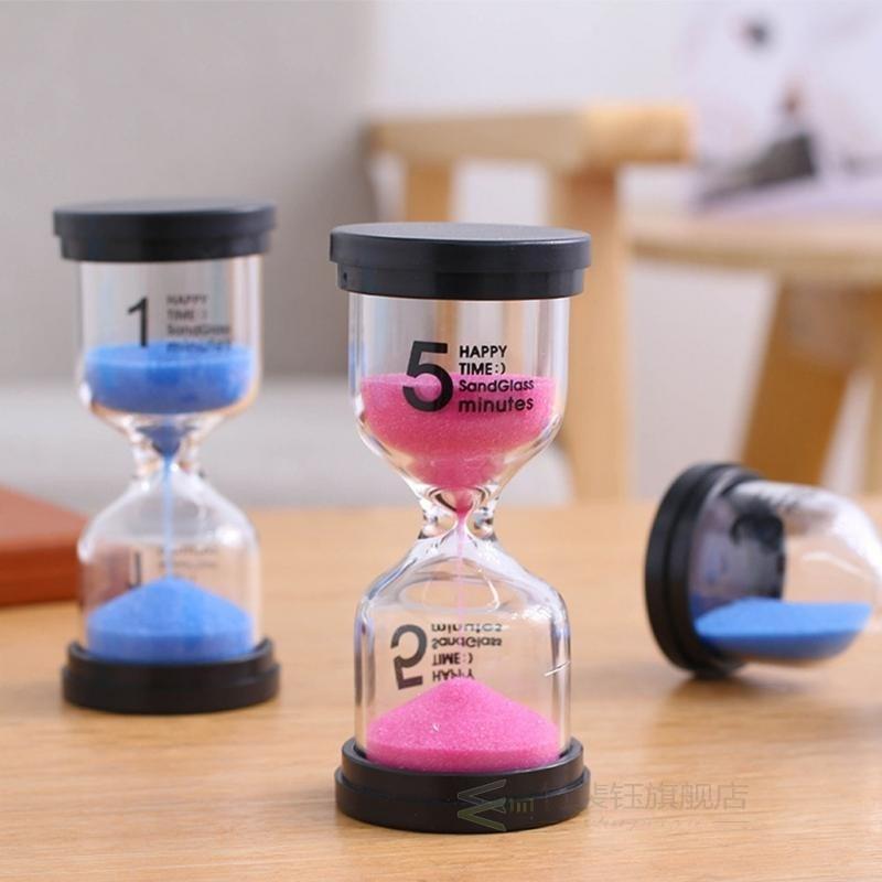 5/10/15/30 Minutes Sandglass Sand Timer Color Glass Hourglas