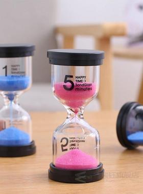 5/10/15/30 Minutes Sandglass Sand Timer Color Glass Hourglas