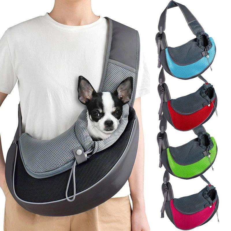 Pet Cat Dog Carrier Backpack Travel Tote Shoulder Bags Mesh