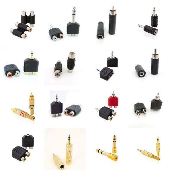 1pcs 3.5mm RCA jack Male / Female Plug 3pole Stereo Coupler