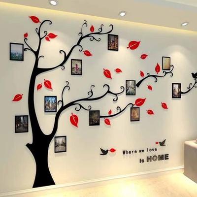 the bedroom wall decoration wall poster paper photo frame li
